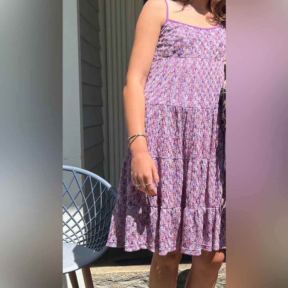Trina Turk Purple Beach Dress